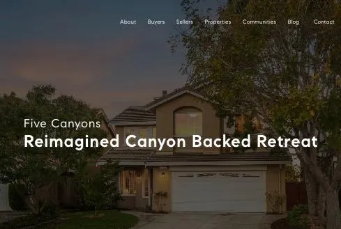 Property website for 25781 Durrwood Ct shown in a browser window